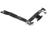 Charging Port Flex Cable For iPhone 16 Plus (Pull) (Black)