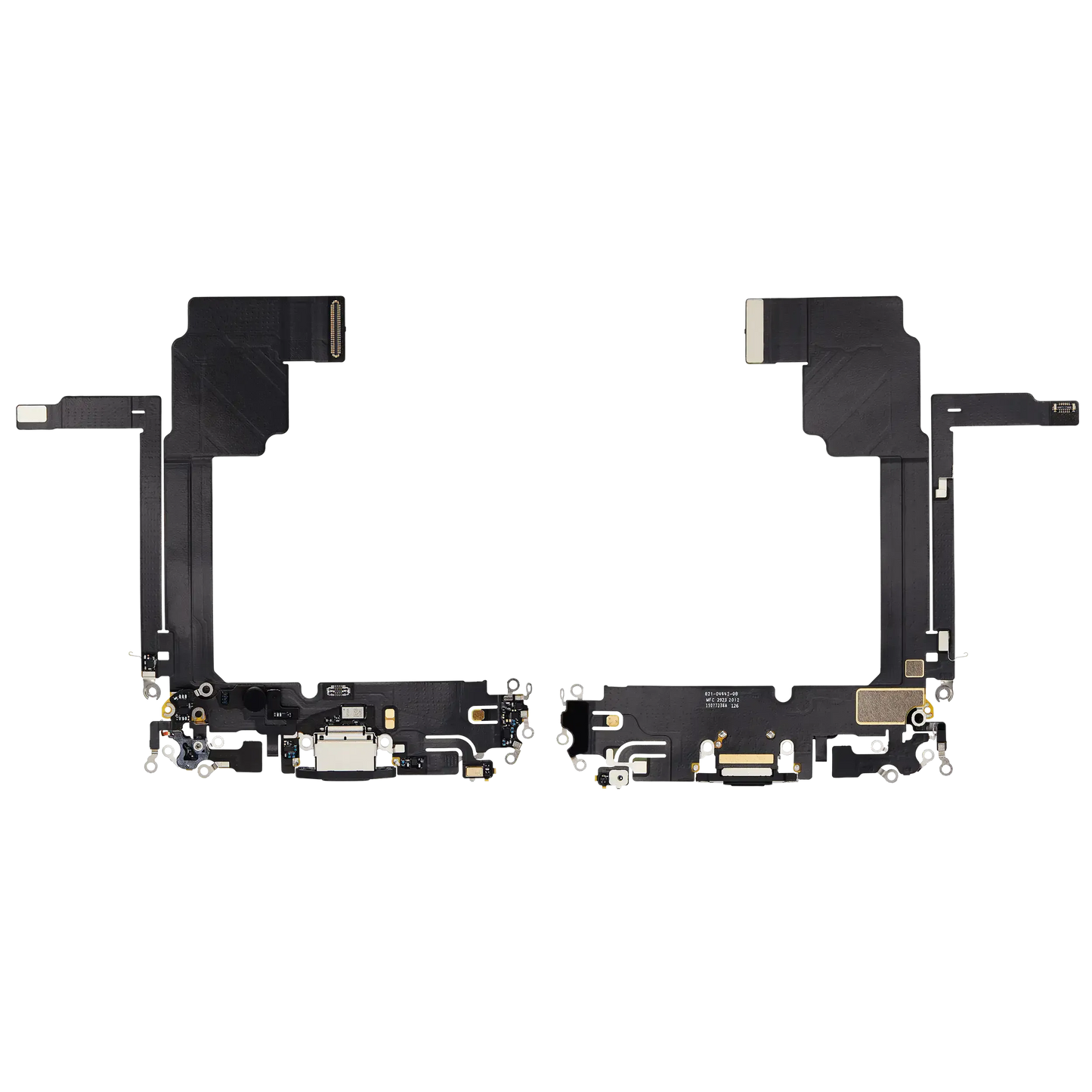 Charging Port Flex Cable For iPhone 15 Pro Max (Pull) (White Titanium)
