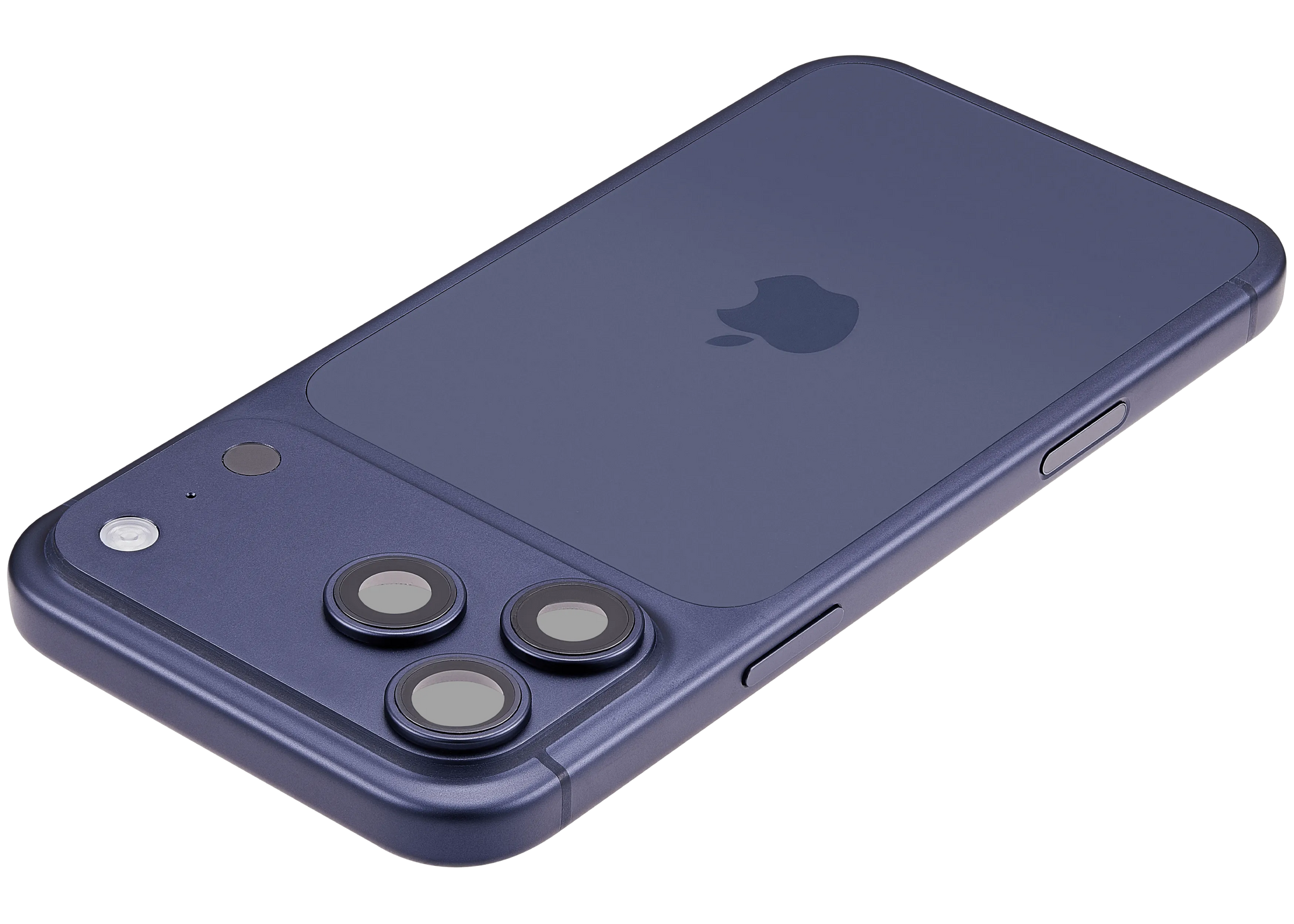 Back Housing W/ Charging Port Flex & Small Parts For iPhone 17 Pro Max (EU / Global Version) (Pull) (Deep Blue)