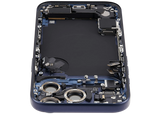Back Housing W/ Charging Port Flex & Small Parts For iPhone 17 Pro (EU / Global Version) (Pull) (Deep Blue)