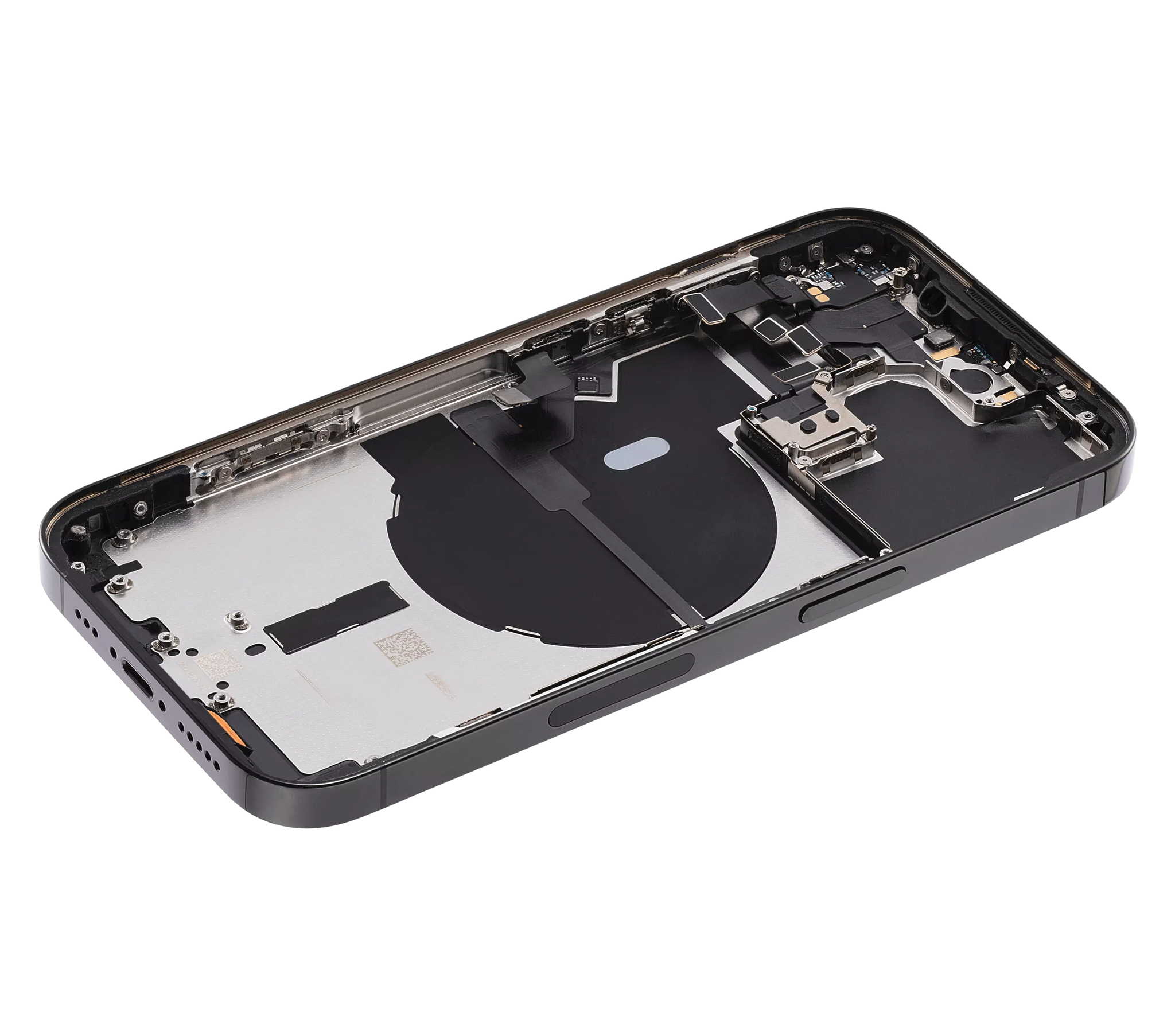 Back Housing W/ Small Parts For iPhone 14 Pro (US Version) (Pull) (Space Black)