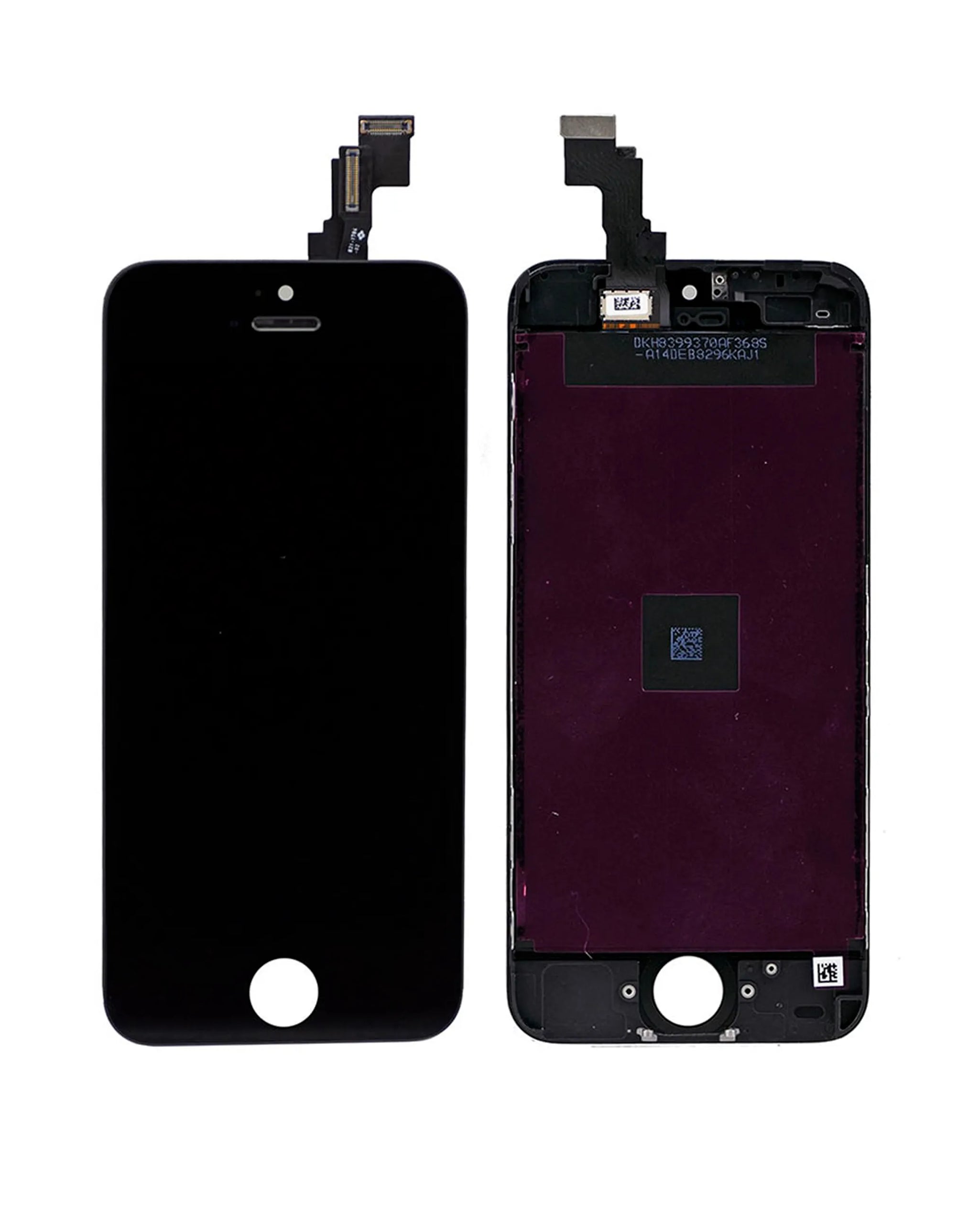 Complete LCD Assembly For iPhone 5C (With Front Camera: Prox Sensor & Ear Speaker) (Incell) (Black)