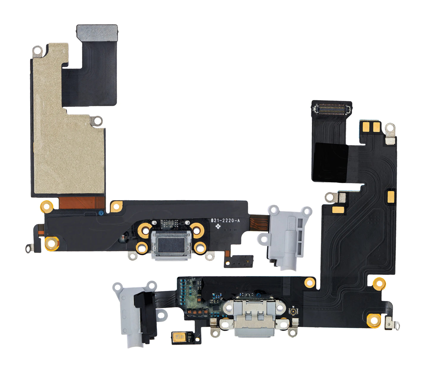 Charging Port Flex Cable For iPhone 6 Plus (Pull) (Silver)