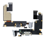 Charging Port Flex Cable For iPhone 6 Plus (Pull) (Silver)