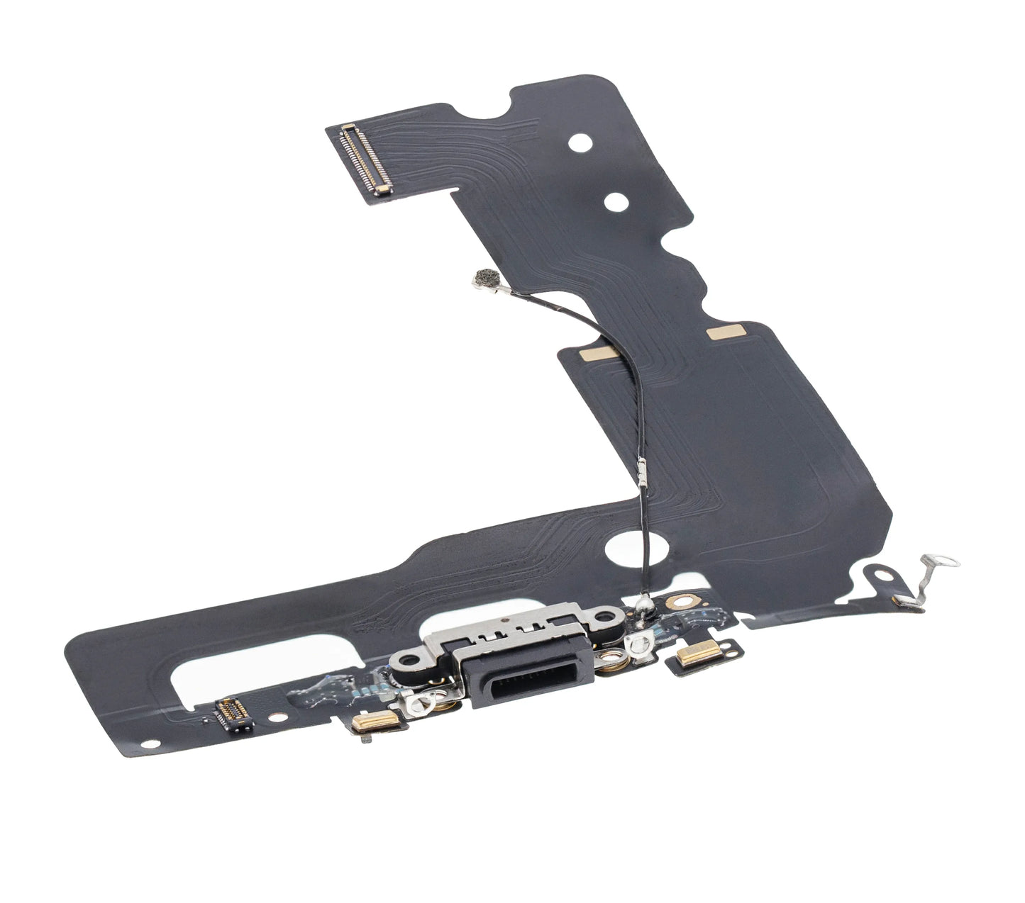 Charging Port Flex Cable For iPhone 7 Plus (Pull) (Jet / Matte Black)