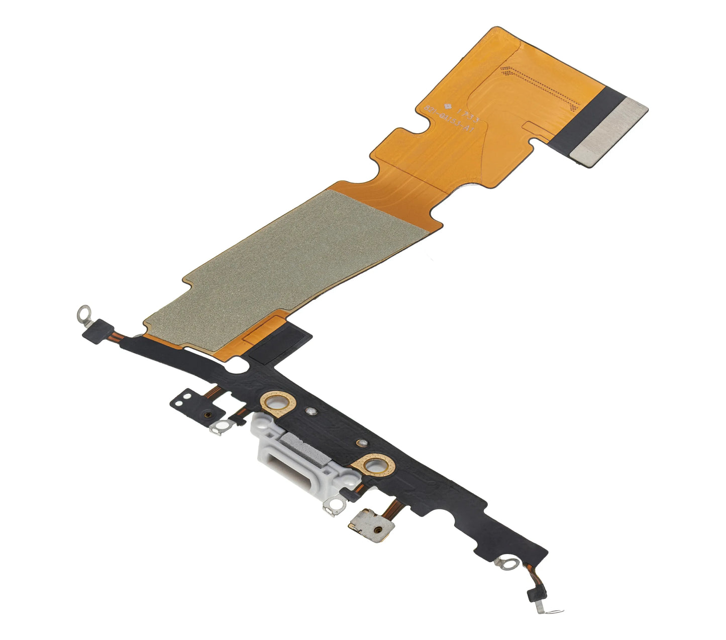 Charging Port Flex Cable For iPhone 8 Plus (Pull) (Silver)