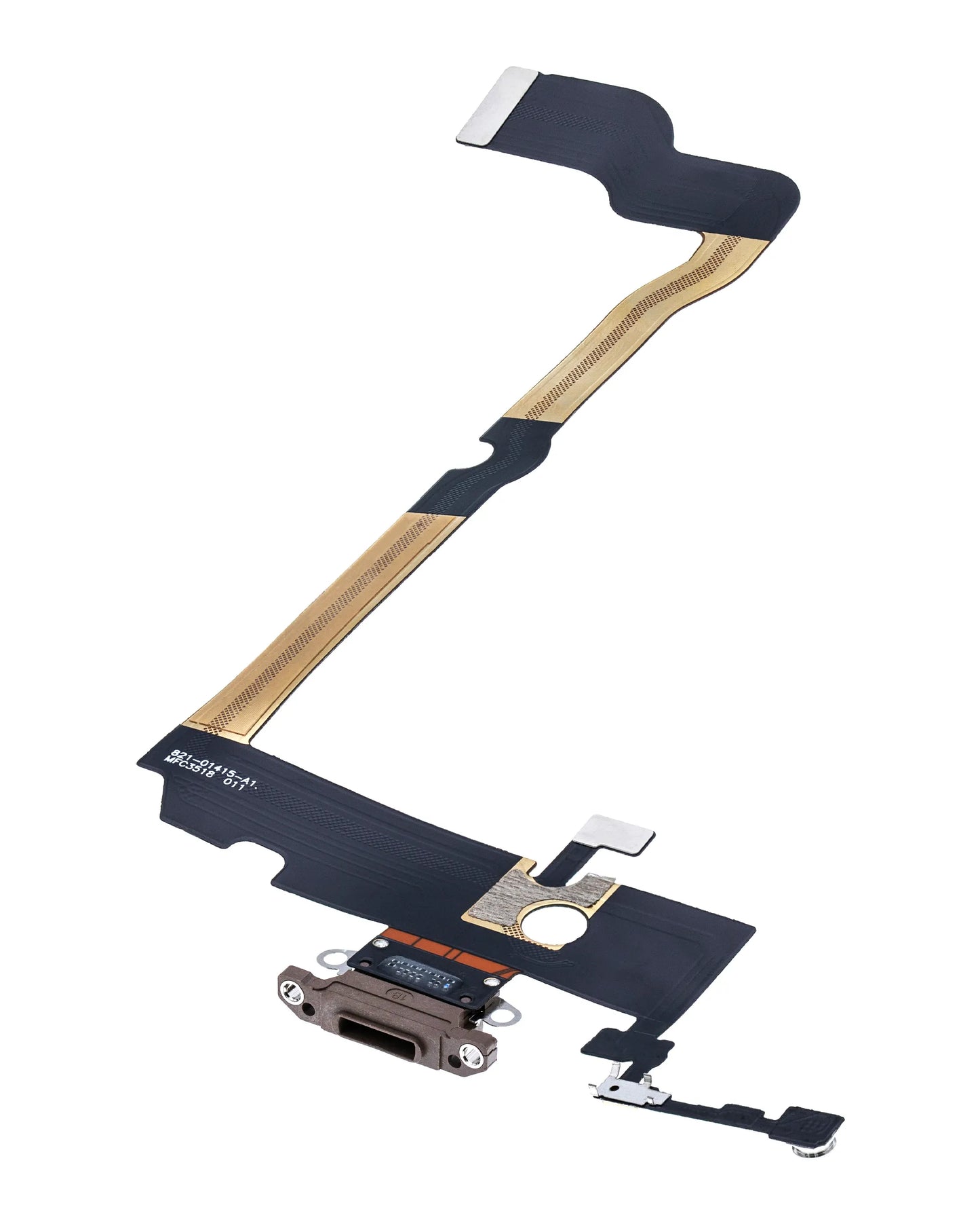 Charging Port Flex Cable For iPhone XS Max (Pull) (Gold)