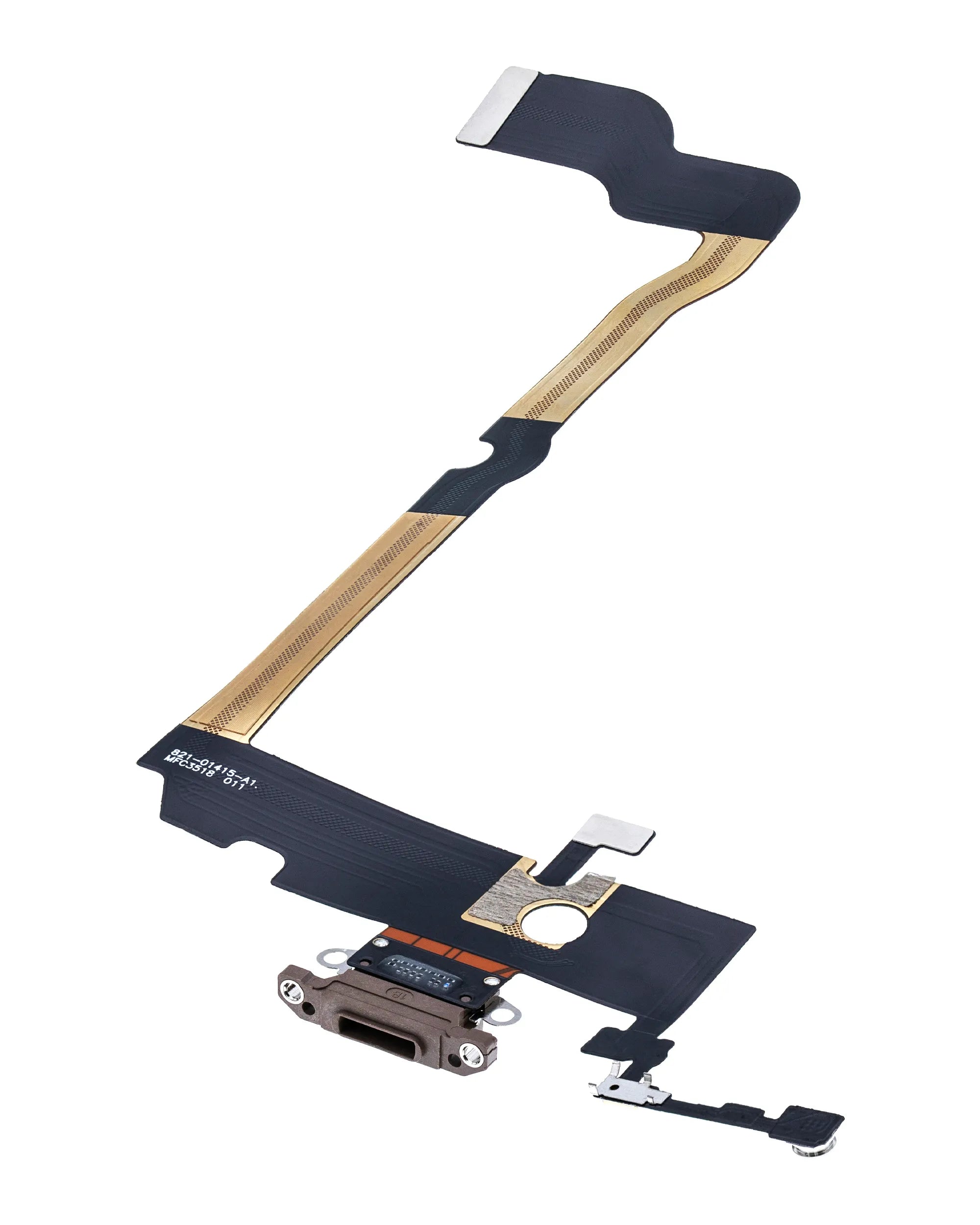 Charging Port Flex Cable For iPhone XS Max (Pull) (Gold)
