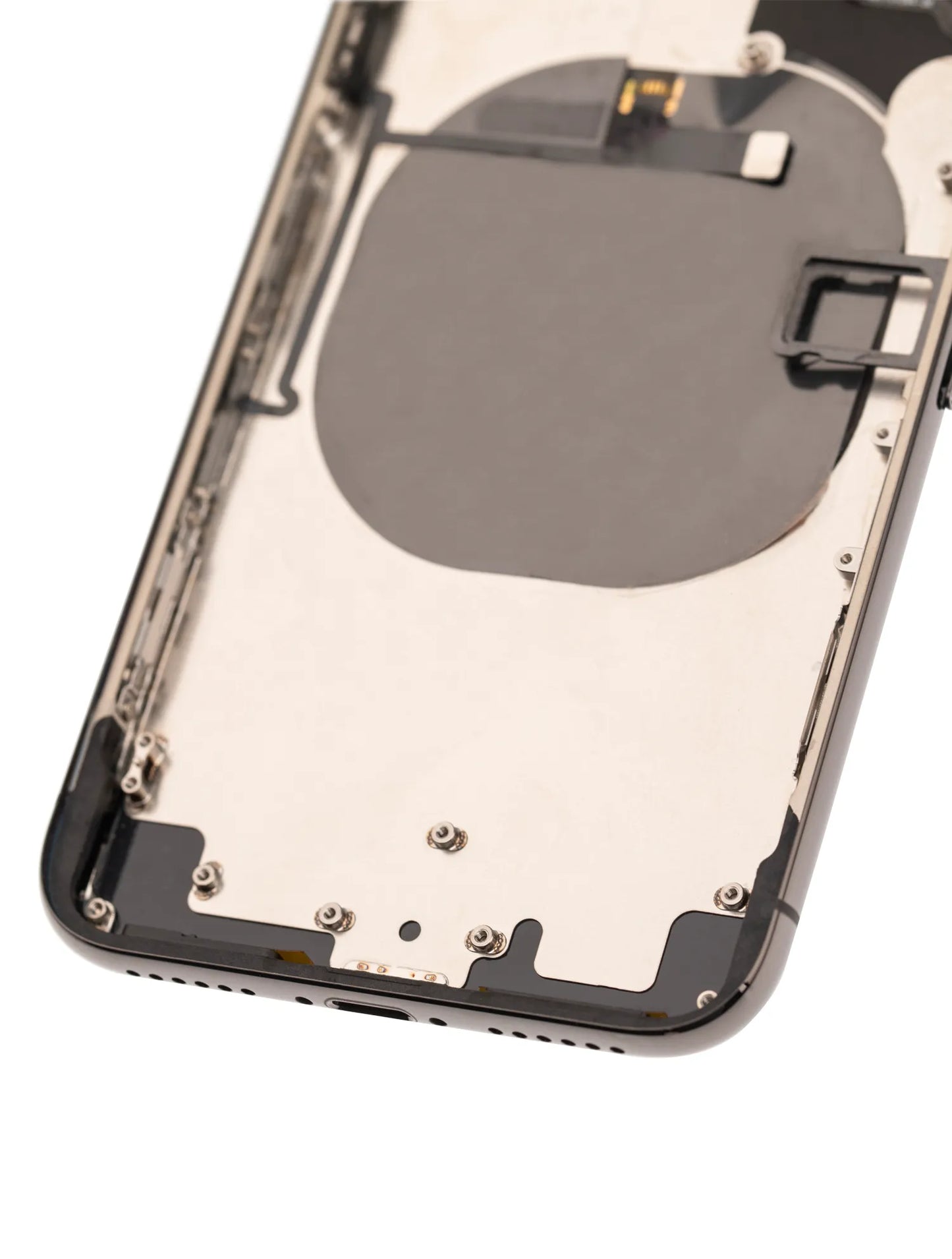 Back Housing W/ Small Components Pre-Installed For iPhone X (Used OEM) (Pull) (Space Gray)