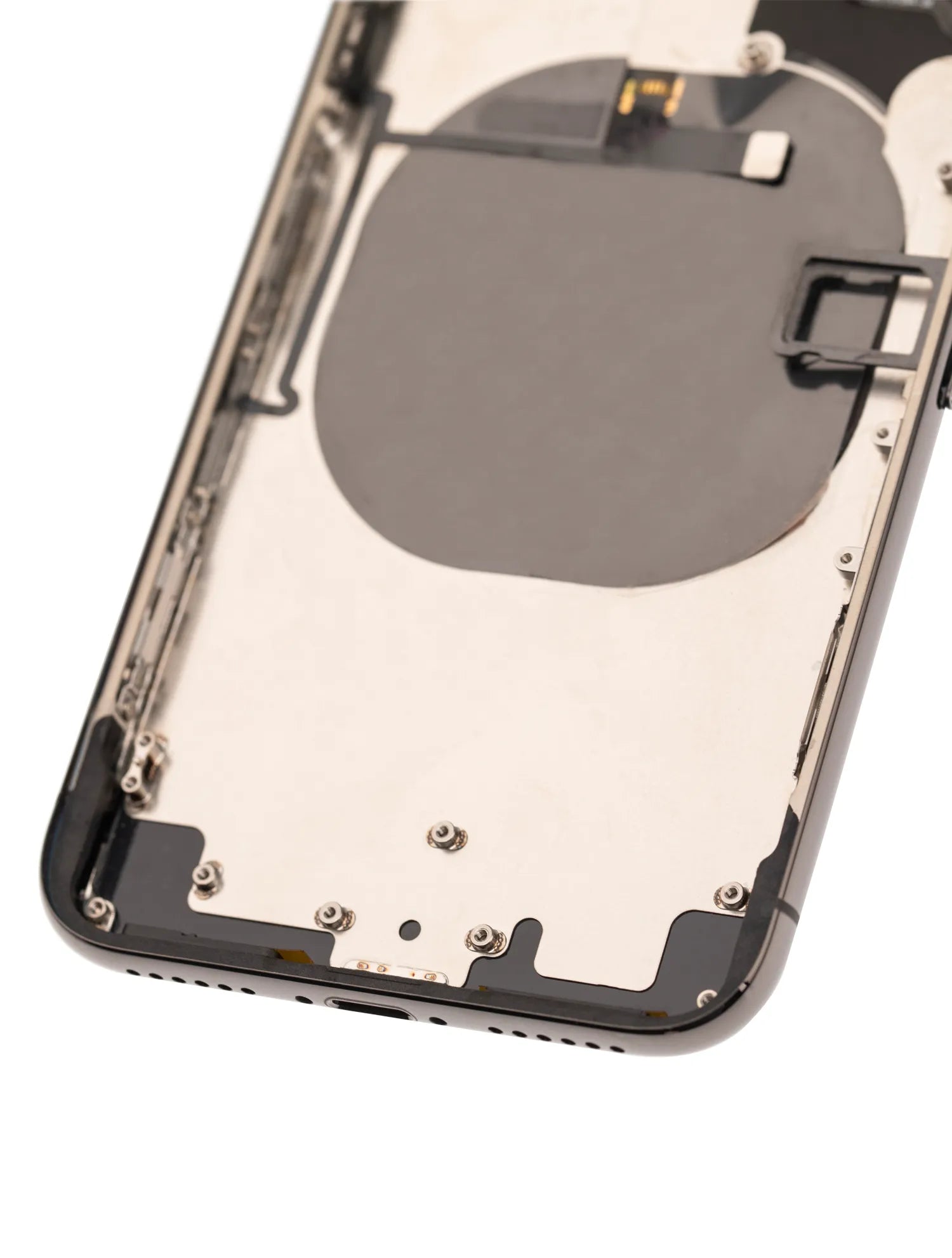 Back Housing W/ Small Components Pre-Installed For iPhone X (Used OEM) (Pull) (Space Gray)