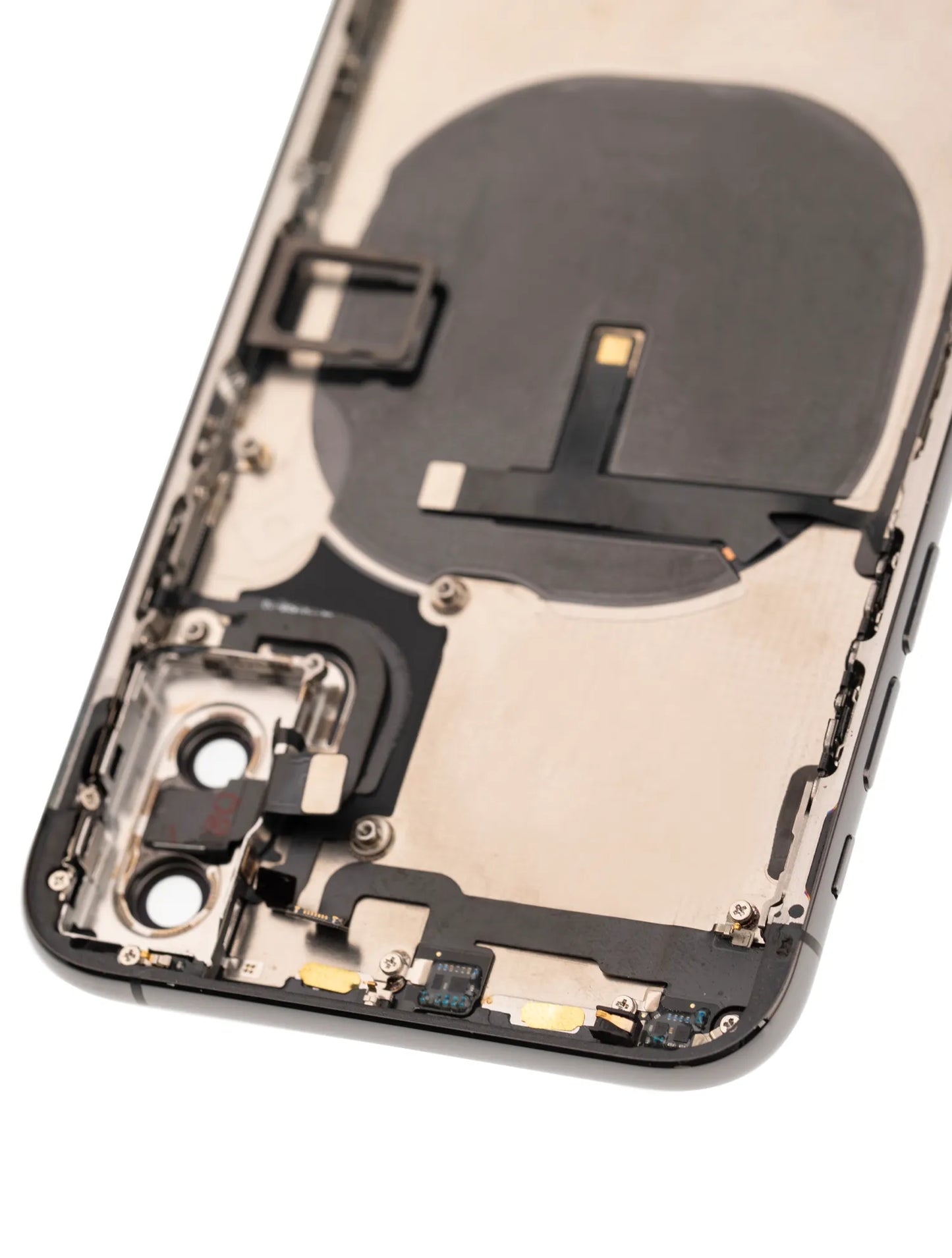 Back Housing W/ Small Components Pre-Installed For iPhone XS (Used OEM) (Pull) (Space Gray)