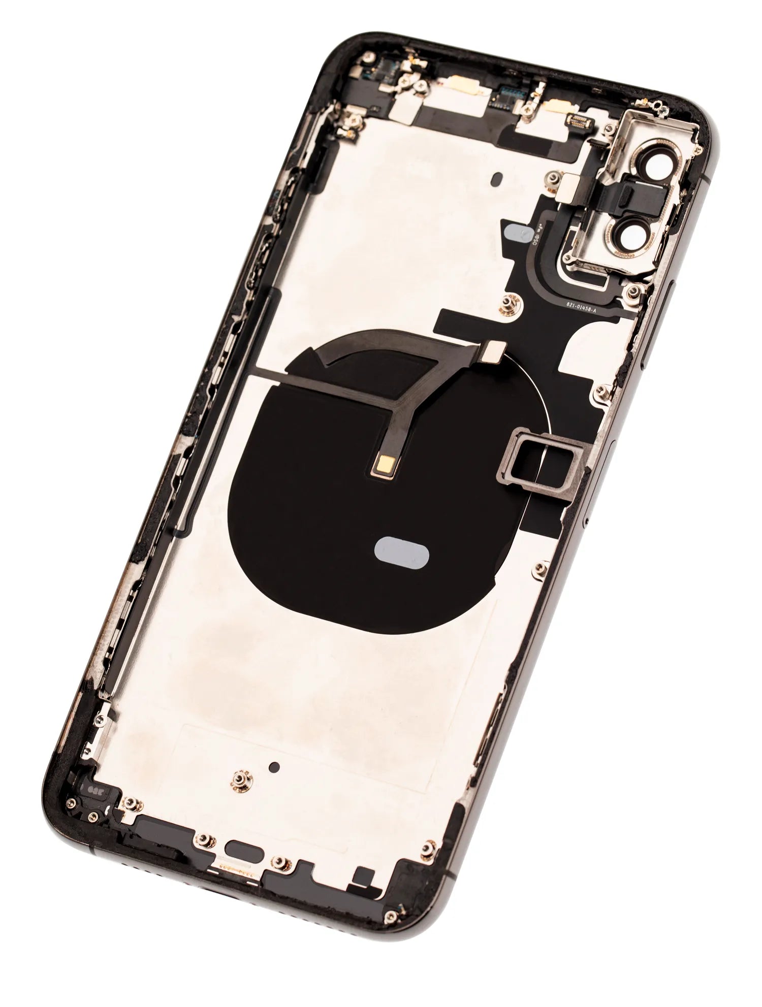 Back Housing W/ Small Components Pre-Installed For iPhone XS Max (Used OEM) (Pull) (Space Gray)