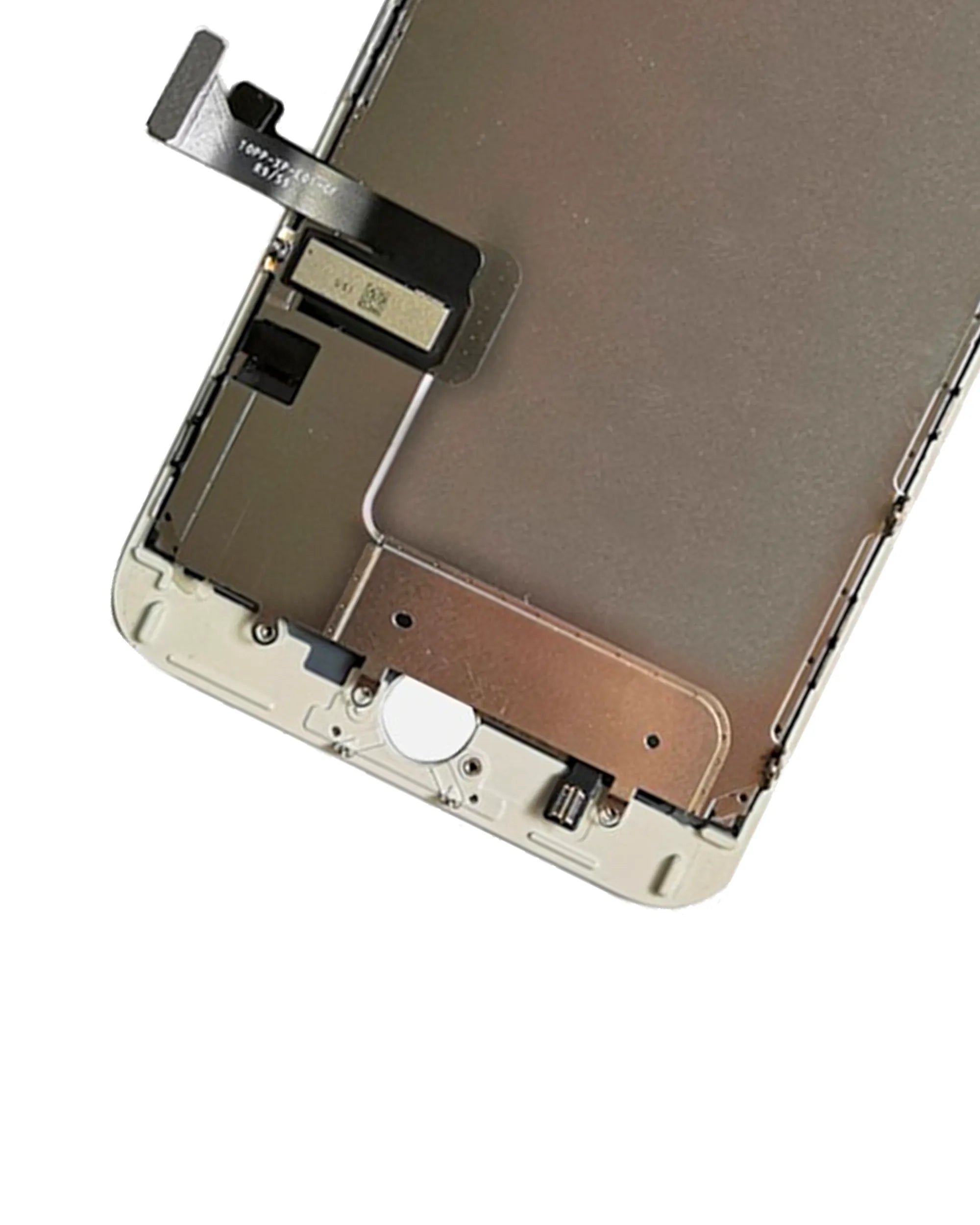 LCD Assembly With Steel Plate For iPhone 7 Plus (Refurbished: Toshiba) (White)
