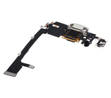 Charging Port Flex Cable With Board For iPhone 11 Pro (Used OEM) (Pull) (Silver)