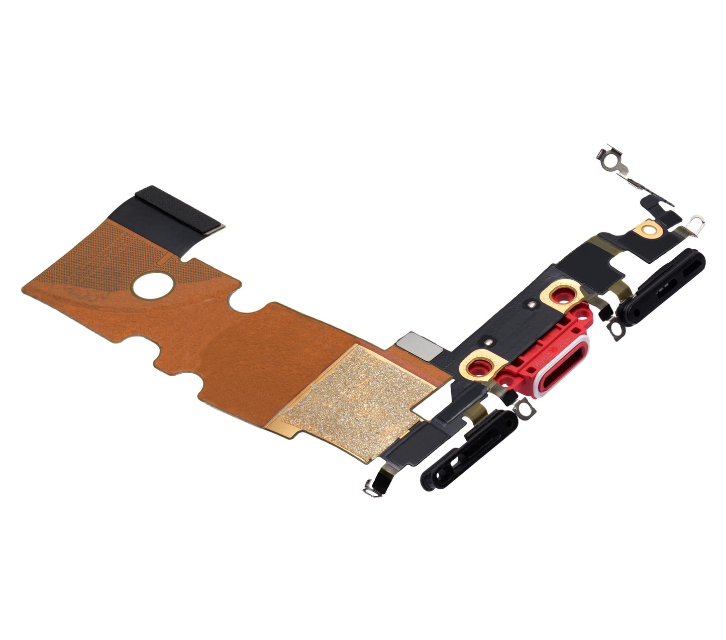 Charging Port Flex Cable For iPhone SE (2020) (Used OEM) (Pull) (Red)