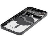 Back Housing W/ Small Parts For iPhone 12 (EU / Global Version) (Pull) (Black)