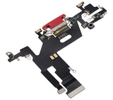 Charging Port Flex Cable For iPhone 11 (Red) (Pull)
