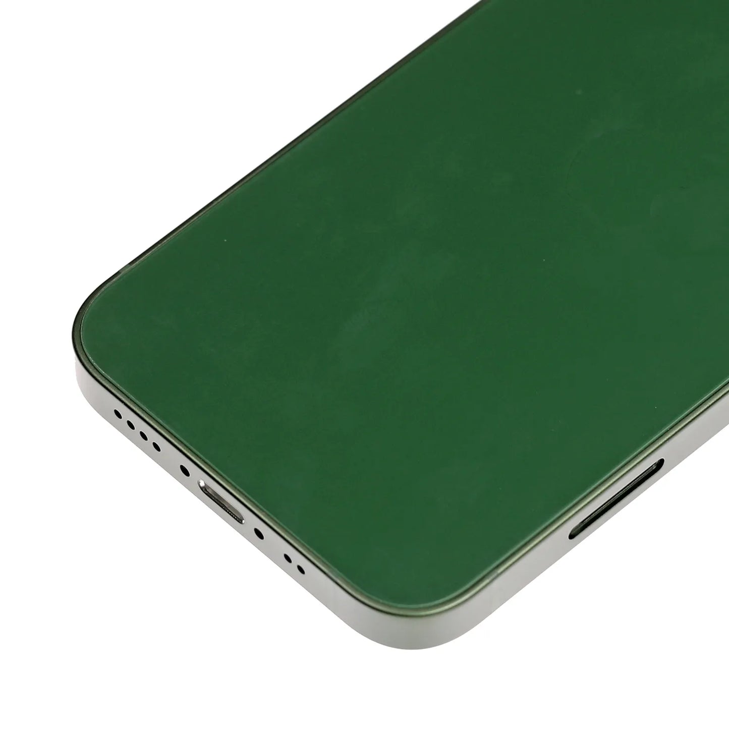 Back Housing W/ Charging Port Flex & Small Parts For iPhone 13 Mini (US Version) (Used OEM) (Pull) (Green)