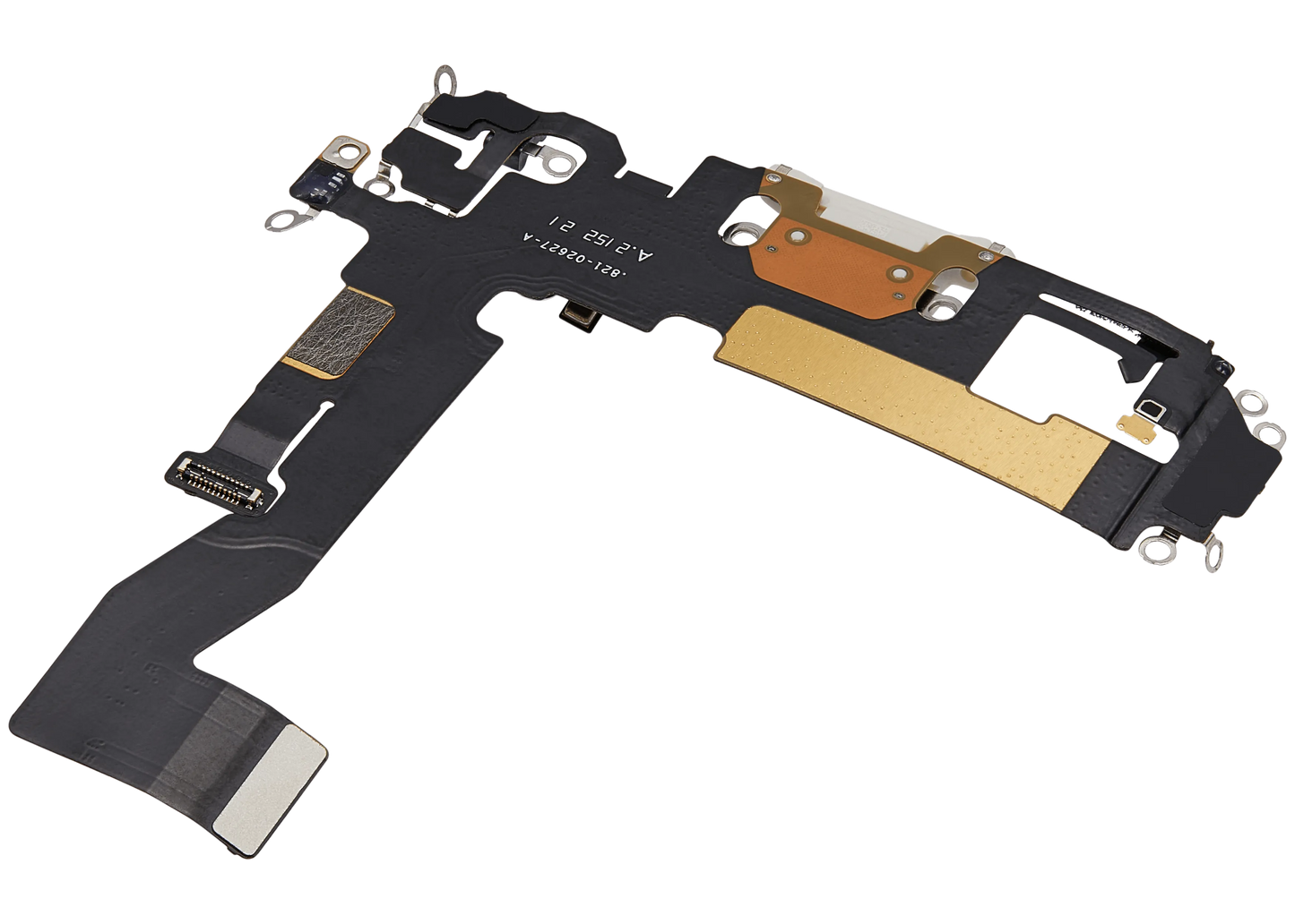 Charging Port Flex Cable For iPhone 12 (Pull) (White)