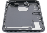 Back Housing W/ Small Components Pre-Installed For iPhone 7 Plus (Pull) (Matte Black)