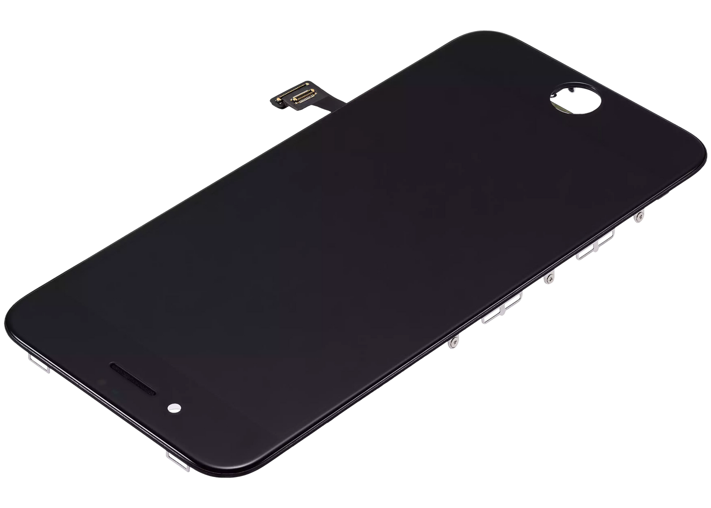 LCD Assembly With Steel Plate For iPhone 8 / SE (2020 / 2022) (Refurbished) (Black)