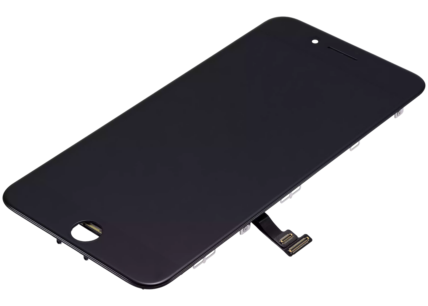 LCD Assembly With Steel Plate For iPhone 8 Plus (Refurbished) (Black)