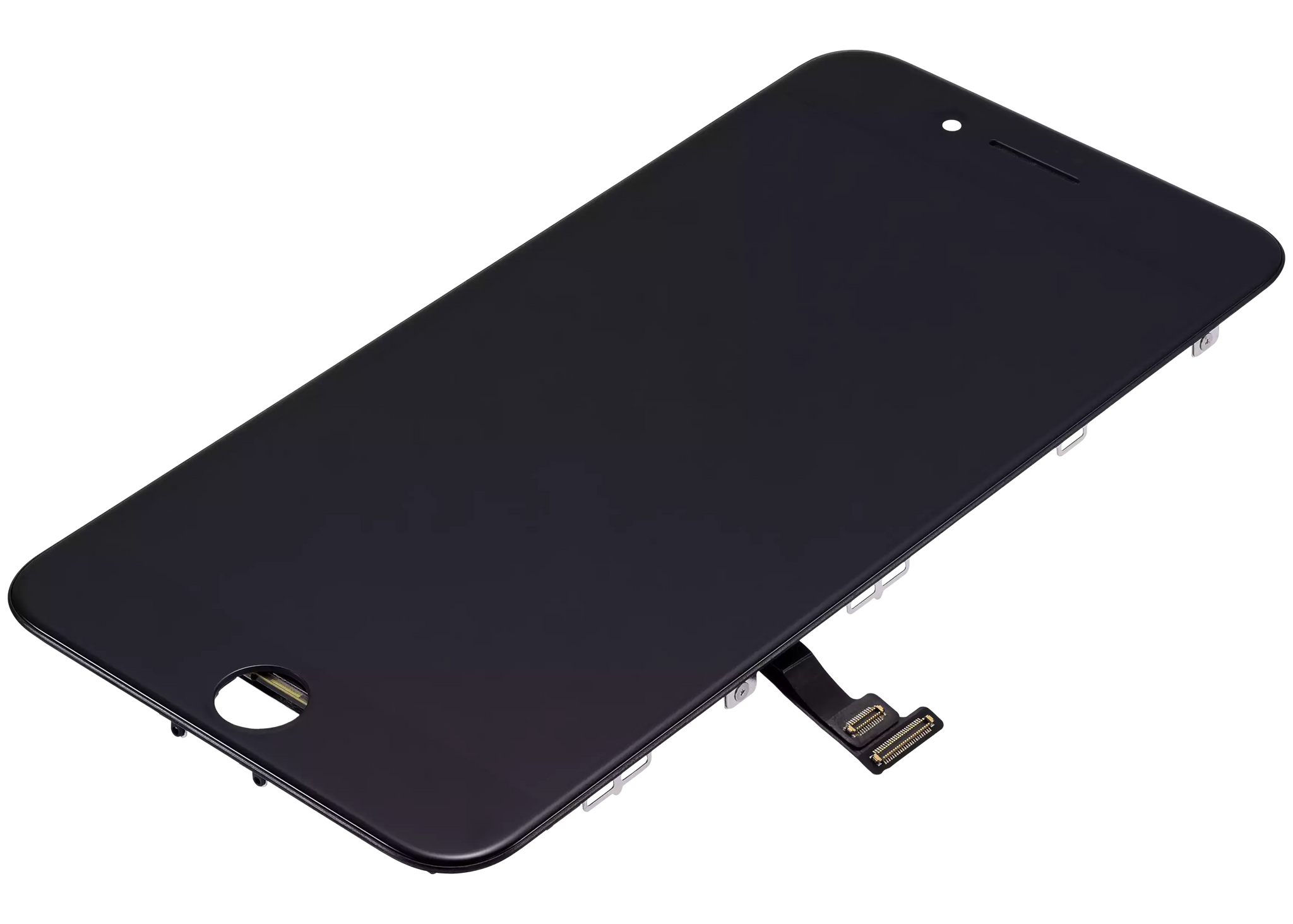 LCD Assembly With Steel Plate For iPhone 8 Plus (Refurbished) (Black)