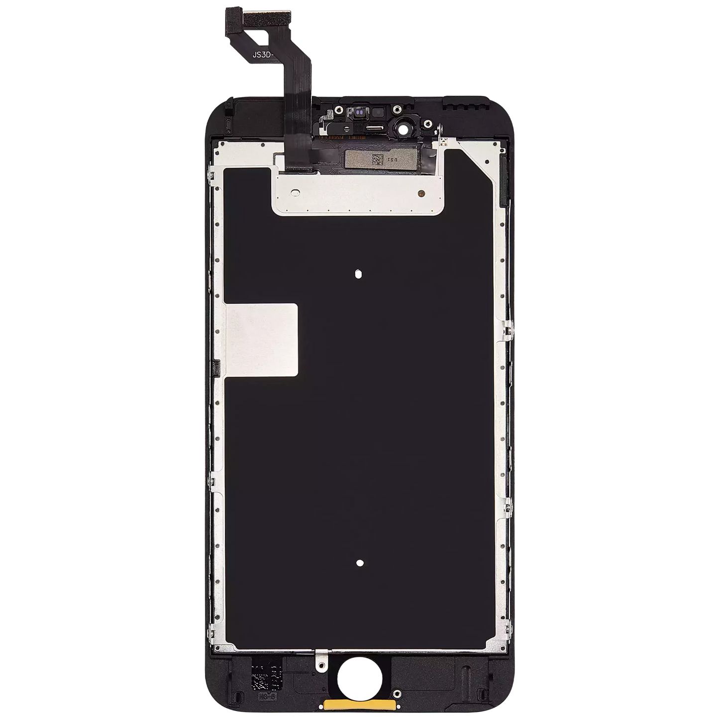 LCD Assembly With Steel Plate For iPhone 6S Plus (Incell) (Black)
