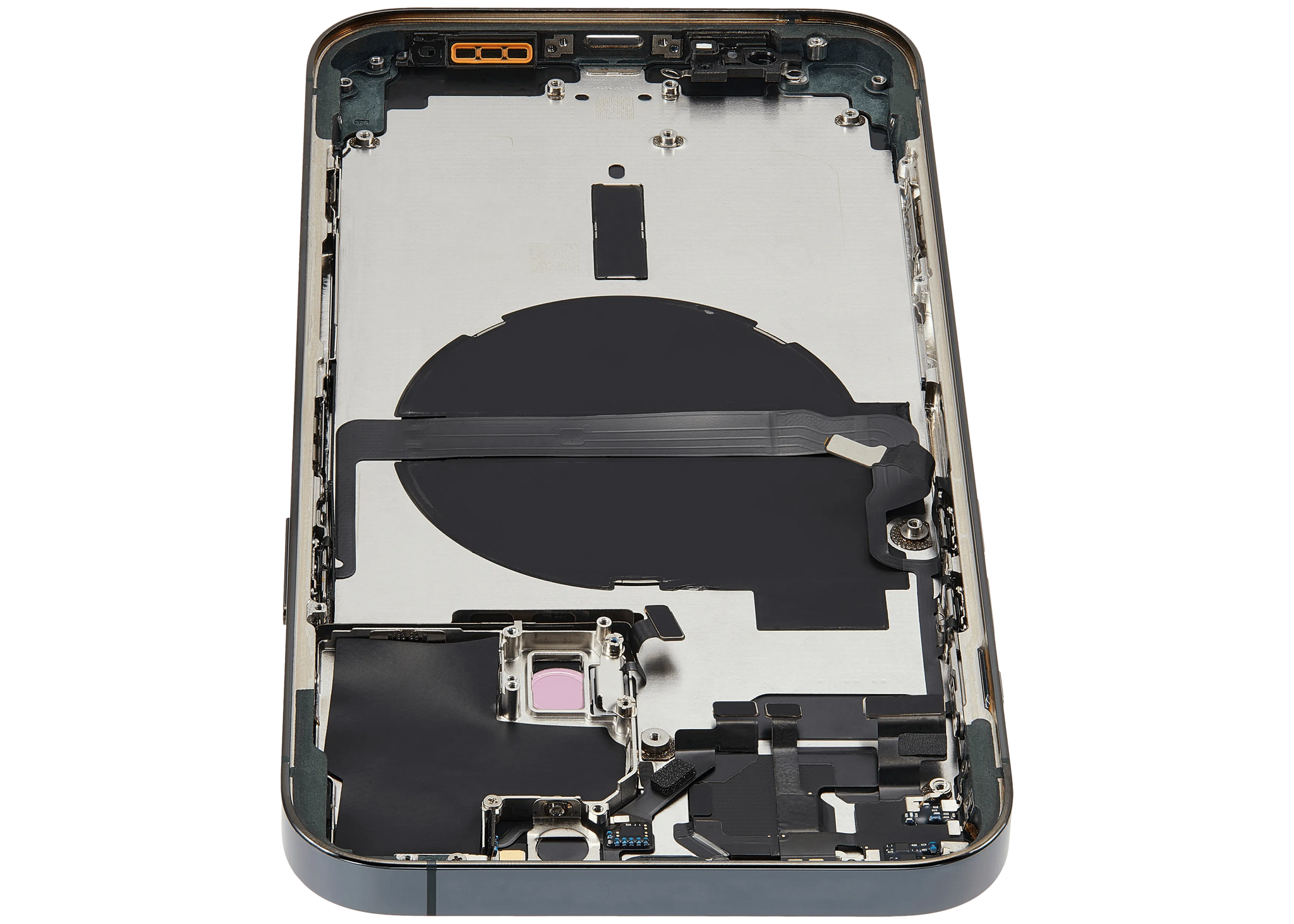 Back Housing W/ Small Parts For iPhone 13 Pro Max (EU / Global Version) (Used OEM) (Pull) (Alpine Green)