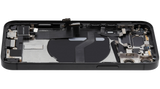Back Housing W/ Charging Port Flex & Small Parts For iPhone 12 Mini (EU / Global Version) (Pull) (Black)