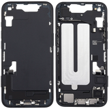 Mid-Frame Housing W/ Charging Port Flex & Small Parts For iPhone 16e (EU / Global Version) (Pull) (Black)