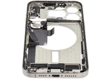 Mid-Frame Housing W/ Charging Port Flex & Small Parts For iPhone 15 Pro Max (Pull) (Natural Titanium)