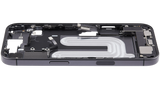 Mid-Frame Housing W/ Charging Port Flex & Small Parts For iPhone 17 (EU / Global Version) (Pull) (Black)