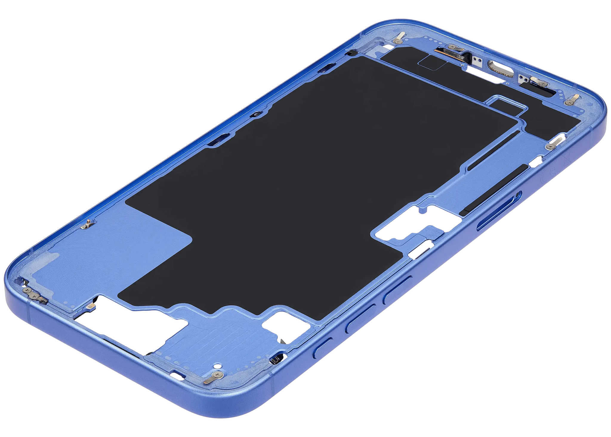 Mid-Frame Housing W/ Small Parts For iPhone 16 Plus (EU / Global Version) (Pull) (Ultramarine)
