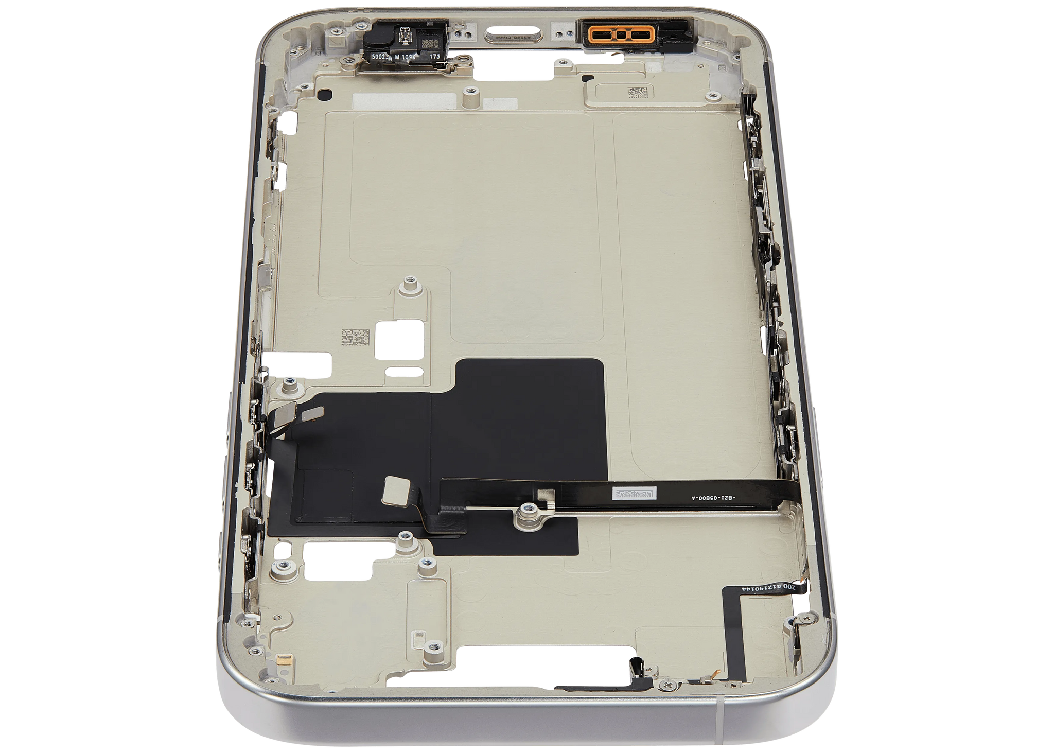 Mid-Frame Housing W/ Small Parts For iPhone 16 Pro Max (EU / Global Version) (Pull) (White Titanium)