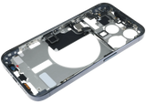 Mid-Frame Housing W/ Small Parts For iPhone 15 Pro (EU / Global Version) (Pull) (Blue Titanium)
