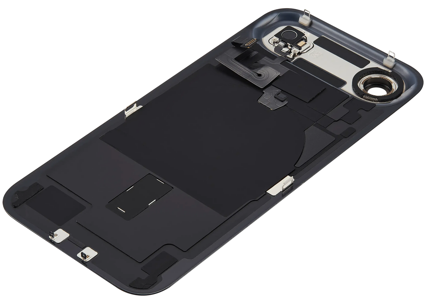 Back Glass w/ MagSafe Magnet & NFC & Flashlight Flex For iPhone Air (Pull) (Black)