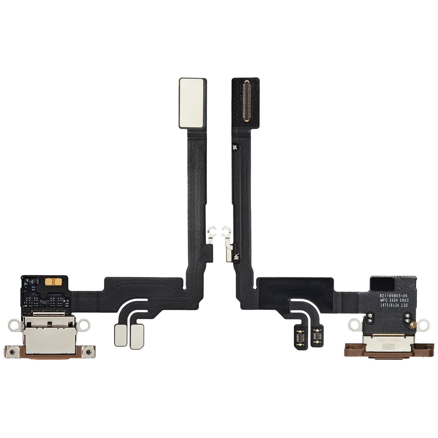 Charging Port Flex Cable For iPhone 16 Pro (Pull) (Desert Titanium)