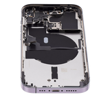 Back Housing W/ Small Parts For iPhone 14 Pro (US Version) (Pull) (Deep Purple)