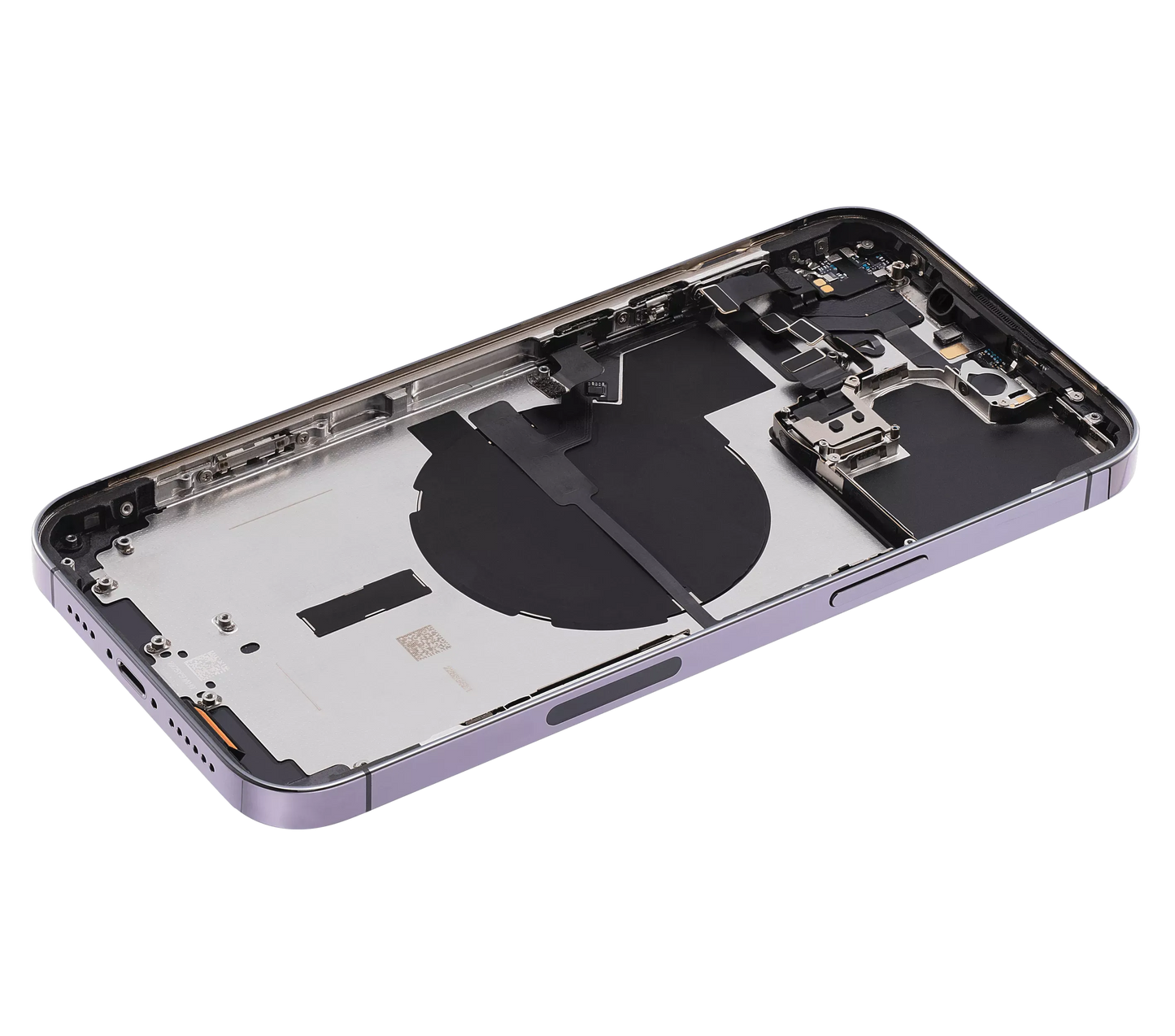 Back Housing W/ Small Parts For iPhone 14 Pro Max (US Version) (Pull) (Deep Purple)