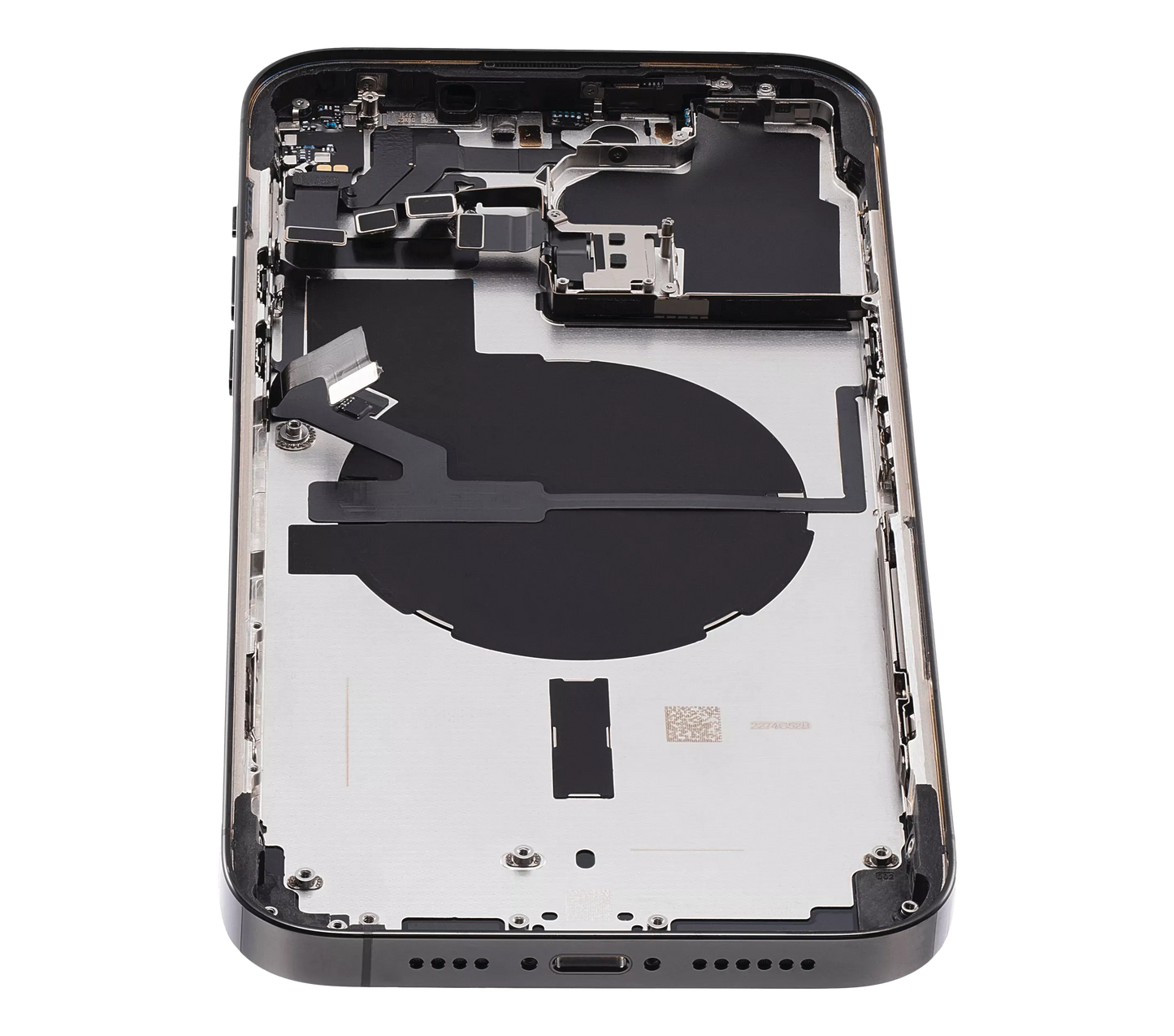 Back Housing W/ Small Parts For iPhone 14 Pro Max (US Version) (Pull) (Space Black)