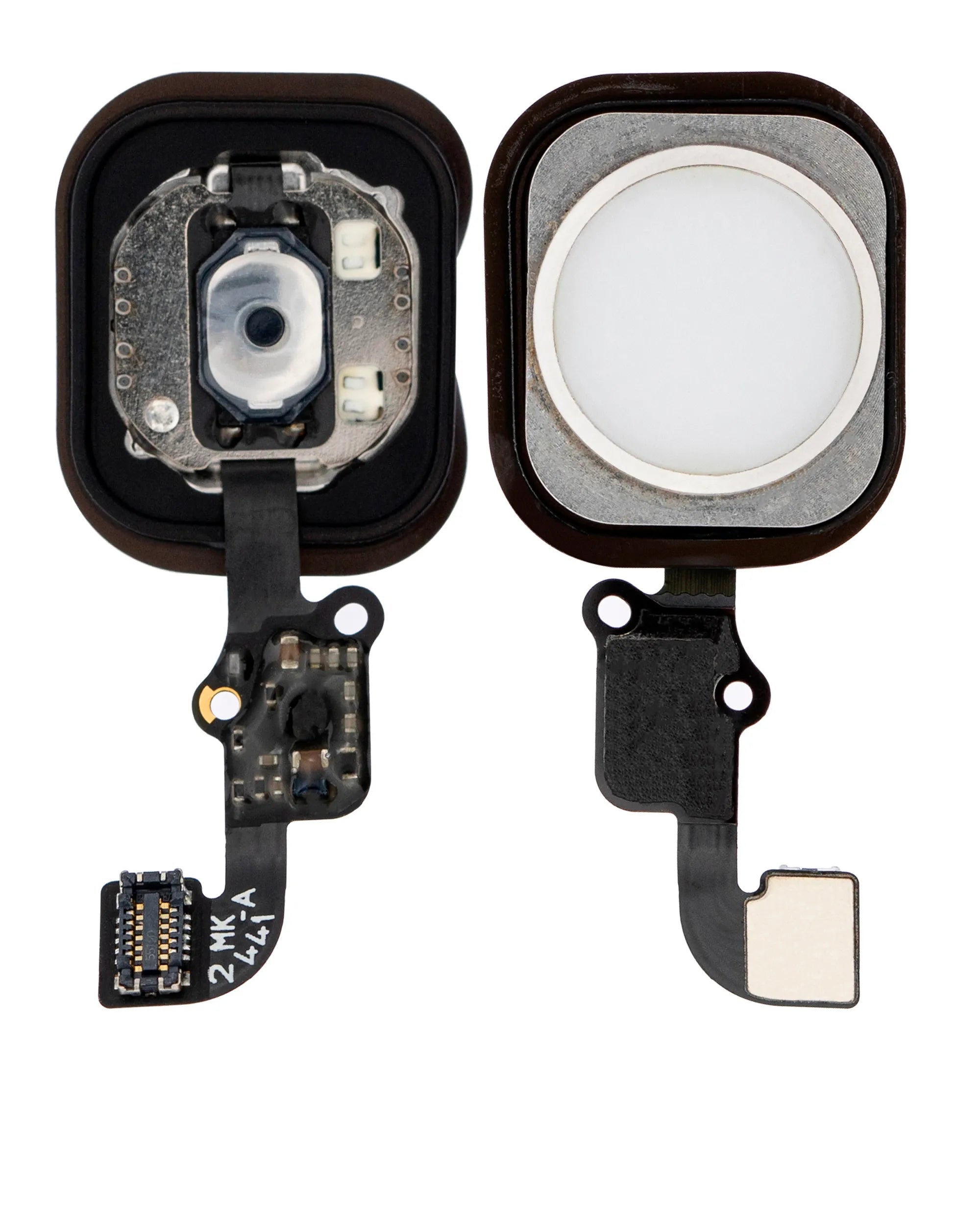 Home Button With Flex For iPhone 6 / 6 Plus (Silver) (Pull)