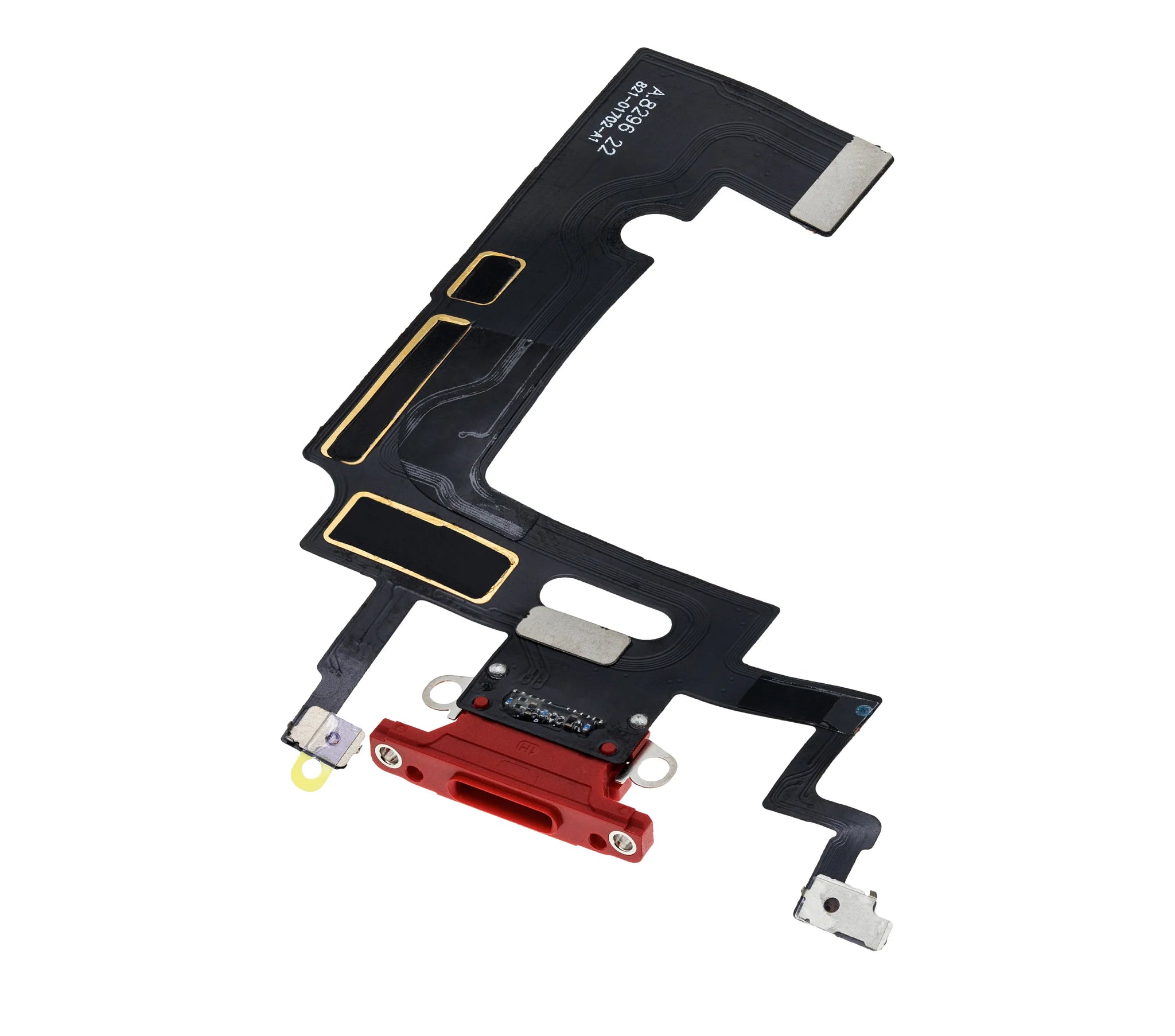 Charging Port Flex Cable For iPhone XR (Pull) (Red)