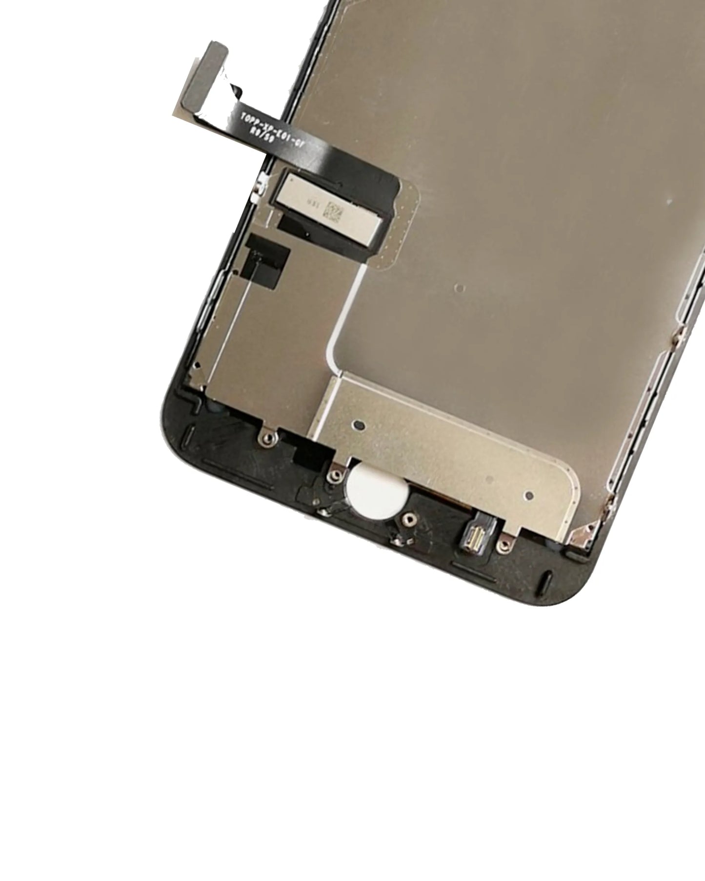 LCD Assembly With Steel Plate For iPhone 7 Plus (Refurbished: LG) (Black)