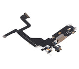Charging Port Flex Cable For iPhone 13 Pro (Pull) (Gold)