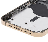 Back Housing W/ Small Parts For iPhone 12 Pro Max (US Version) (Pull) (Gold)