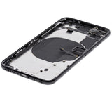 Back Housing W/ Small Components Pre-Installed For iPhone SE (2020) (Used OEM) (Pull) (Black)