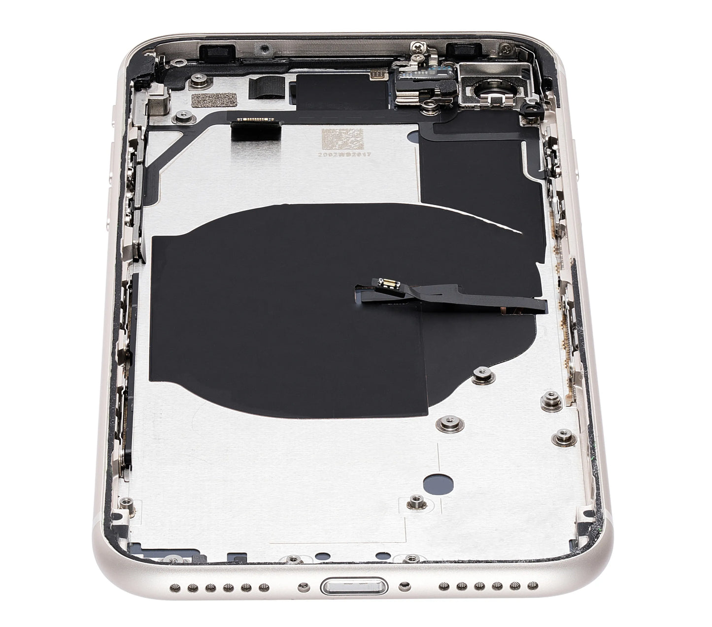 Back Housing W/ Small Components Pre-Installed For iPhone SE (2022) (Pull) (Starlight)