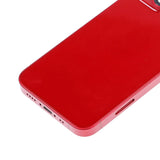 Back Housing W/ Charging Port Flex & Small Parts For iPhone 13 Mini (EU / Global Version) (Used OEM) (Pull) (Red)