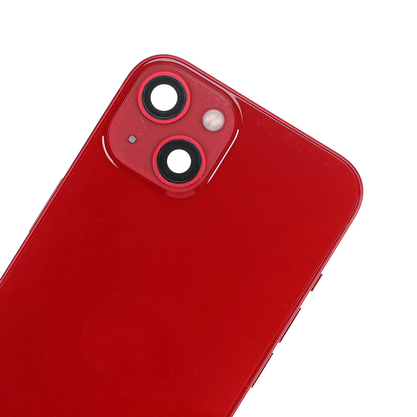 Back Housing W/ Small Parts For iPhone 13 (US Version) (Pull) (Red)